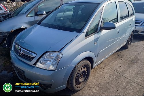 Autovrakoviste Sviadnov Opel Meriva 1.6 na náhradní díly