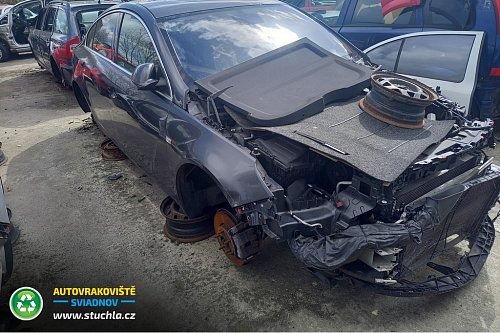 Autovrakoviste Sviadnov Opel Insignia 2.0 benzín Turbo na náhradní díly
