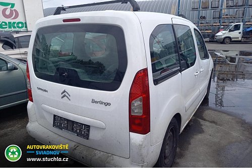 Autovrakoviste Sviadnov Citroen Berlingo II 1.6 HDI 16V na náhradní díly