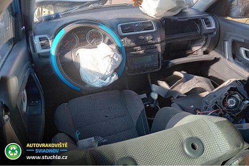 Autovrakoviste Sviadnov Škoda Roomster 1.4 na díly