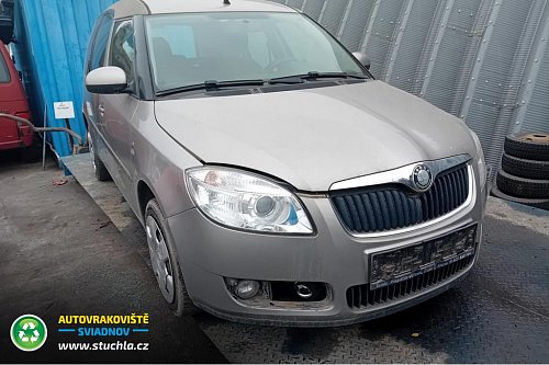Autovrakoviste Sviadnov Škoda Roomster 1.6 na díly