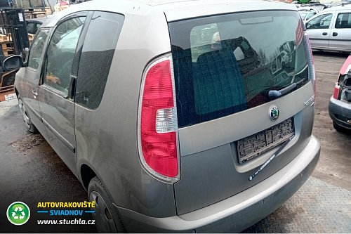 Autovrakoviste Sviadnov Škoda Roomster 1.6 na díly