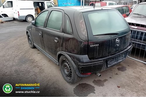 Autovrakoviste Sviadnov Opel Corsa C 1.2 na díly