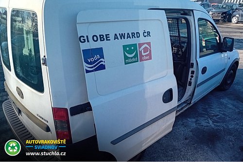 Autovrakoviste Sviadnov Opel Combo 1.6 na díly