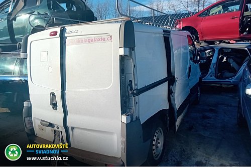 Autovrakoviste Sviadnov Opel Vivaro 1.9 DTI na díly