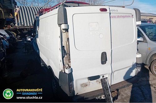 Autovrakoviste Sviadnov Opel Vivaro 1.9 DTI na díly