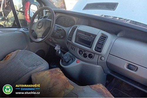 Autovrakoviste Sviadnov Opel Vivaro 1.9 DTI na díly