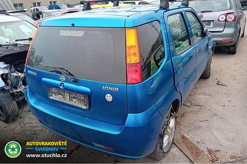 Autovrakoviste Sviadnov Suzuki Ignis 1.3 na díly