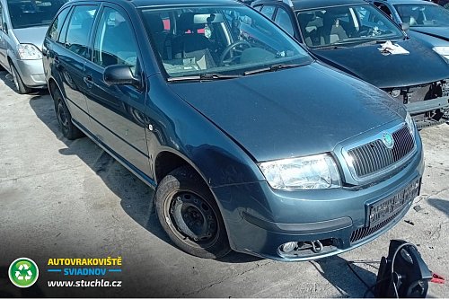 Autovrakoviste Sviadnov Škoda Fabia 1.4 na díly