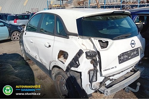 Autovrakoviste Sviadnov Opel Crossland X 1.2 na náhradní díly