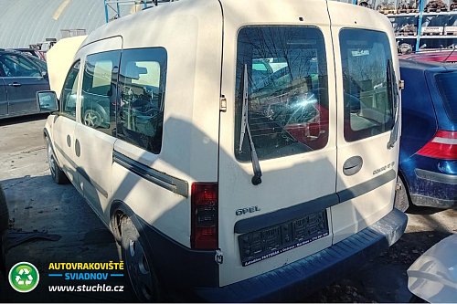 Autovrakoviste Sviadnov Opel Combo 1.7 D na díly