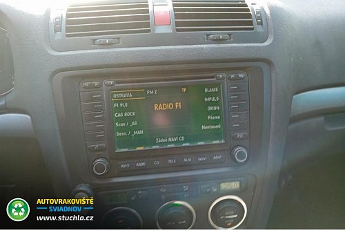 Autovrakoviste Sviadnov Škoda Octavia II 2.0 TDI 4x4 na díly