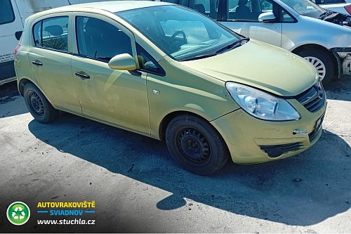 Autovrakoviste Sviadnov Opel Corsa D 1.2 na díly