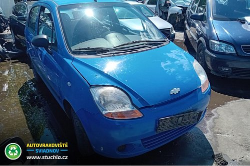 Autovrakoviste Sviadnov Chevrolet Spark 0.8 na díly