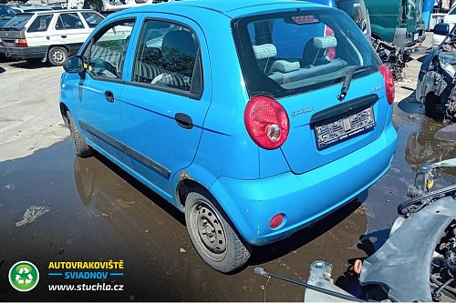Autovrakoviste Sviadnov Chevrolet Spark 0.8 na díly