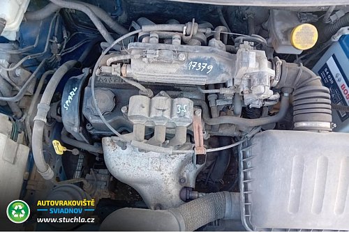 Autovrakoviste Sviadnov Chevrolet Spark 0.8 na díly