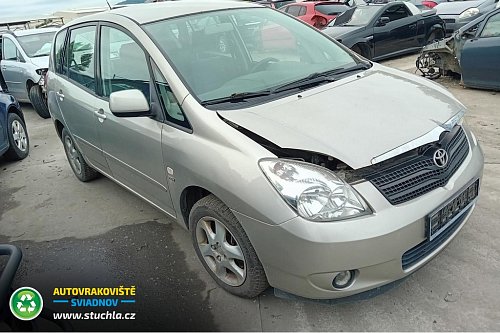 Autovrakoviste Sviadnov Toyota Corolla Verso 1.8 na díly
