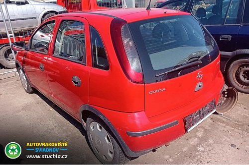 Autovrakoviste Sviadnov Opel Corsa C 1.2 16V na díly