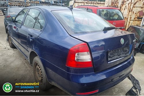 Autovrakoviste Sviadnov Škoda Octvavia II Facelift 2.0 TDI na díly