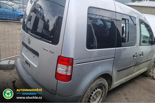 Autovrakoviste Sviadnov Volkswagen Caddy 1.9 TDI na díly