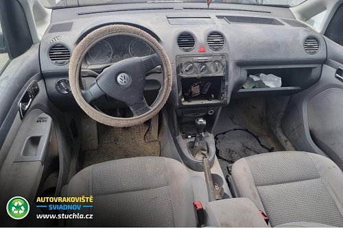Autovrakoviste Sviadnov Volkswagen Caddy 1.9 TDI na díly