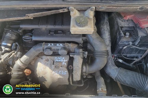 Autovrakoviste Sviadnov Motor 9HZ 1.6 HDI 80kW