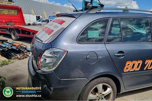 Autovrakoviste Sviadnov Škoda Fabia II 1.6 na díly
