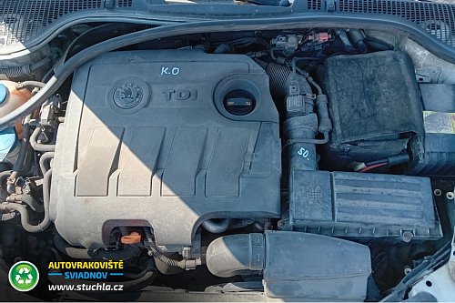 Autovrakoviste Sviadnov Škoda Octavia II facelift 1.6 TDi na díly