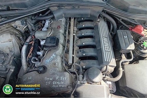 Autovrakoviste Sviadnov BMW 5 E61 525i na díly