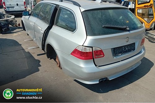 Autovrakoviste Sviadnov BMW 5 E61 525i na díly