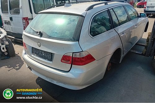Autovrakoviste Sviadnov BMW 5 E61 525i na díly