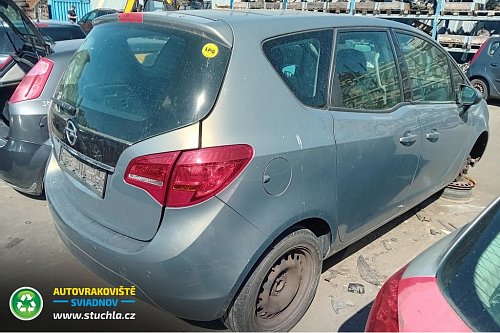 Autovrakoviste Sviadnov Opel Meriva B 1.4 na díly