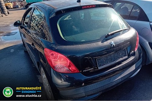 Autovrakoviste Sviadnov Peugeot 207 1.4 na díly