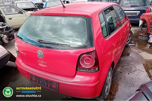 Autovrakoviste Sviadnov Volkswagen Polo 1.2 HTP na díly