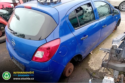 Autovrakoviste Sviadnov Opel Corsa D 1.2 na díly