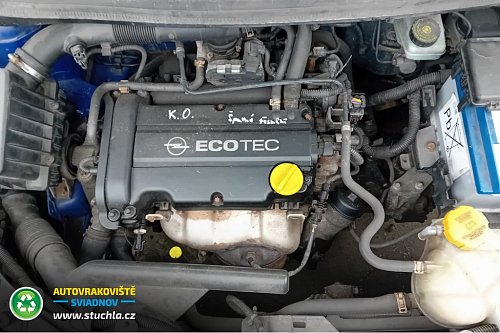 Autovrakoviste Sviadnov Opel Corsa D 1.2 na díly
