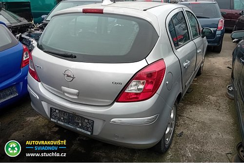 Autovrakoviste Sviadnov Opel Corsa D 1.3 na díly