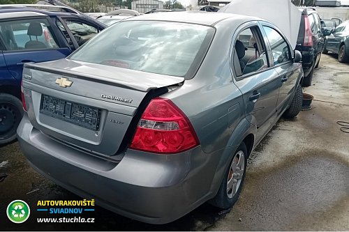 Autovrakoviste Sviadnov Chevrolet Aveo 1.4 na díly