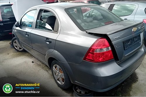 Autovrakoviste Sviadnov Chevrolet Aveo 1.4 na díly