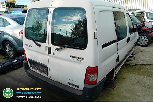 Autovrakoviste Sviadnov Peugeot Partner electric na díly