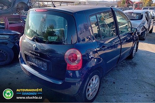 Autovrakoviste Sviadnov Renault Modus 1.5 na díly