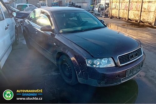 Autovrakoviste Sviadnov Audi A4 2.5 TDI quattro na díly