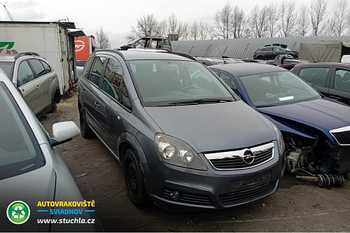 Autovrakoviste Sviadnov Opel Zafira 1.6 16V CNG na díly