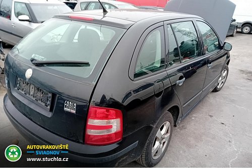 Autovrakoviste Sviadnov Škoda Fabia 1.9 TDI na díly