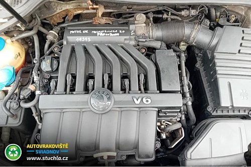 Autovrakoviste Sviadnov Škoda Superb II 3.6 na díly