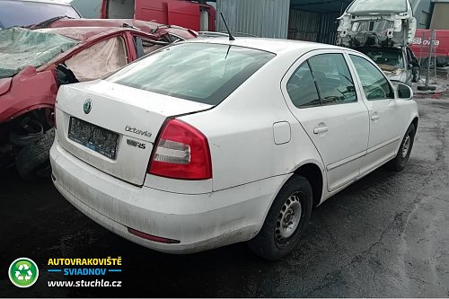 Autovrakoviste Sviadnov Škoda Octavia II facelift 1.6 TDi na díly