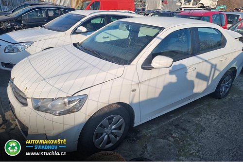 Autovrakoviste Sviadnov Citroen C-Elysee 1.6 na díly