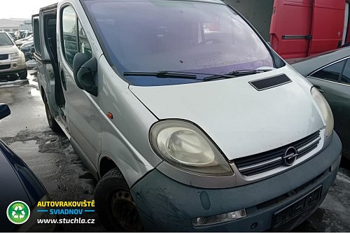 Autovrakoviste Sviadnov Opel Vivaro 1.9 DTI na díly