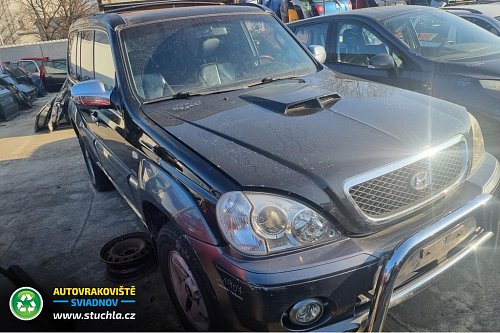 Autovrakoviste Sviadnov Hyundai Terracan 2.9 4WD na díly