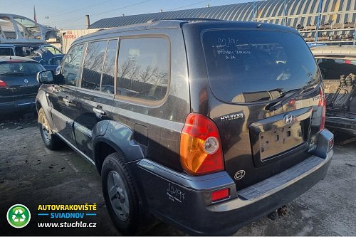 Autovrakoviste Sviadnov Hyundai Terracan 2.9 4WD na díly